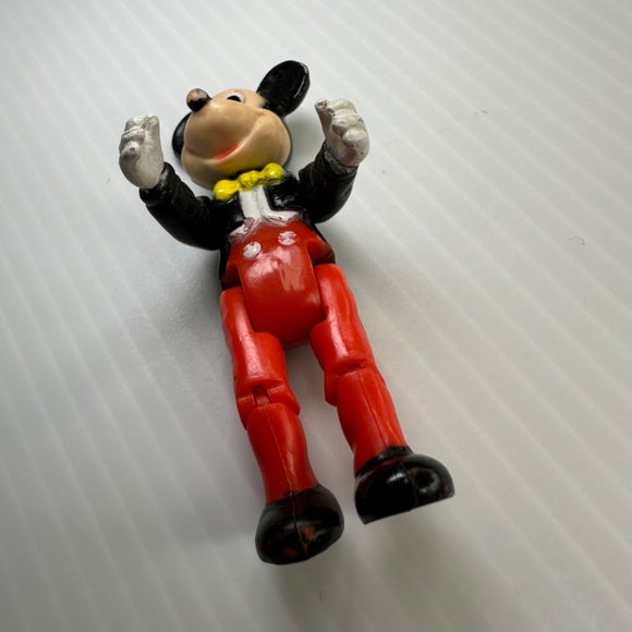 Vintage Mickey Mouse 2.5" Jointed Made in China - Picture 7 of 7